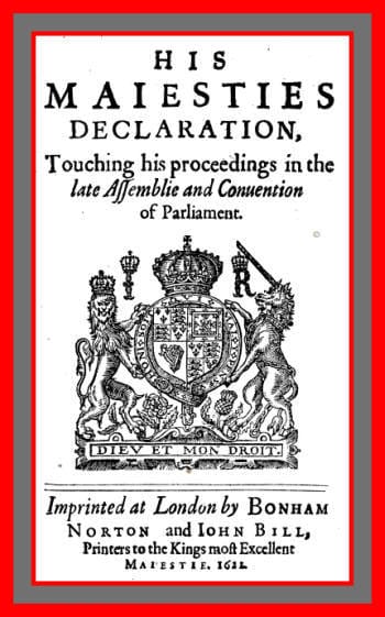 His Maiesties Declaration, Touching His Proceedings in the Late Assemblie and Conuention of Parliament