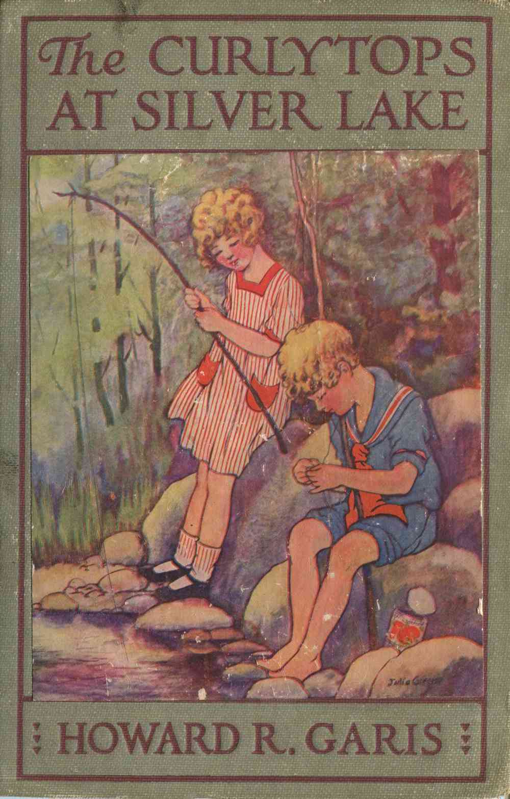 The Curlytops at Silver Lake; Or, on the Water with Uncle Ben