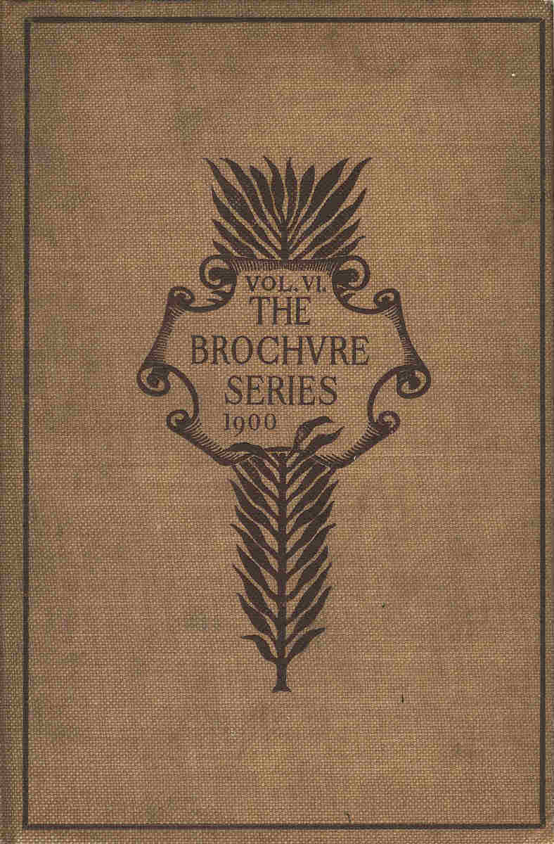 The Brochure Series of Architectural Illustration, Vol. 06, No. 01, January 1900the Ten Most Beautiful Buildings in the United States.