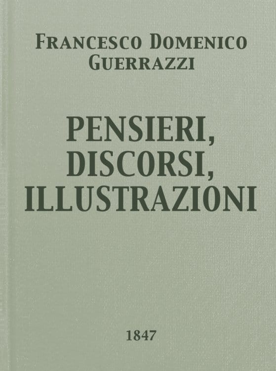 Pensieri, Discorsi, Illustrazioni