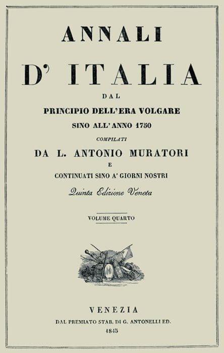 Annali D'italia, Vol. 4dal Principio Dell'era Volgare Sino All'anno 1750