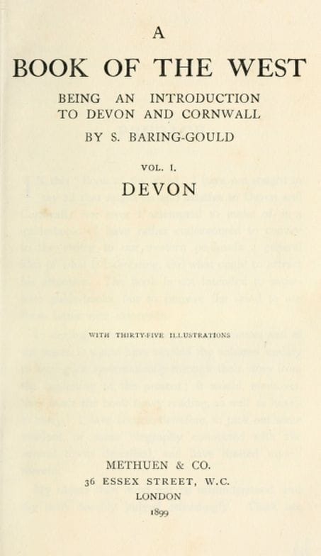 A Book of the West. Volume 1, Devon: Being an Introduction to Devon and Cornwall