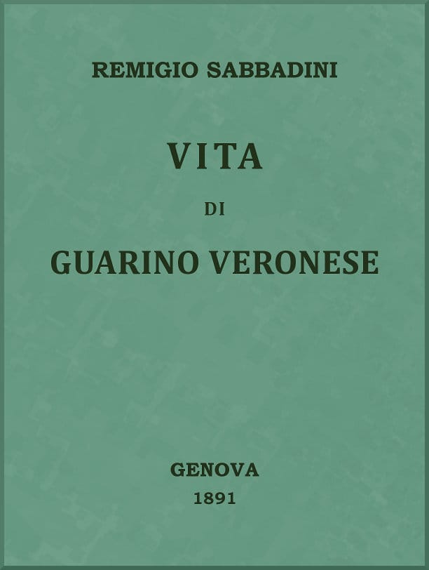 Vita Di Guarino Veronese