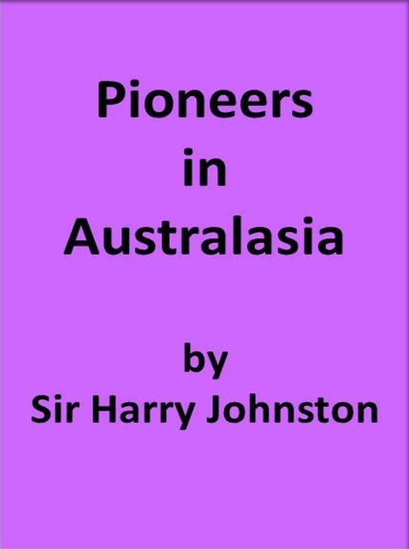 Pioneers in Australasia