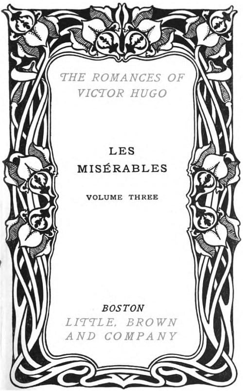 Les Misérables, V. 3/5: Marius