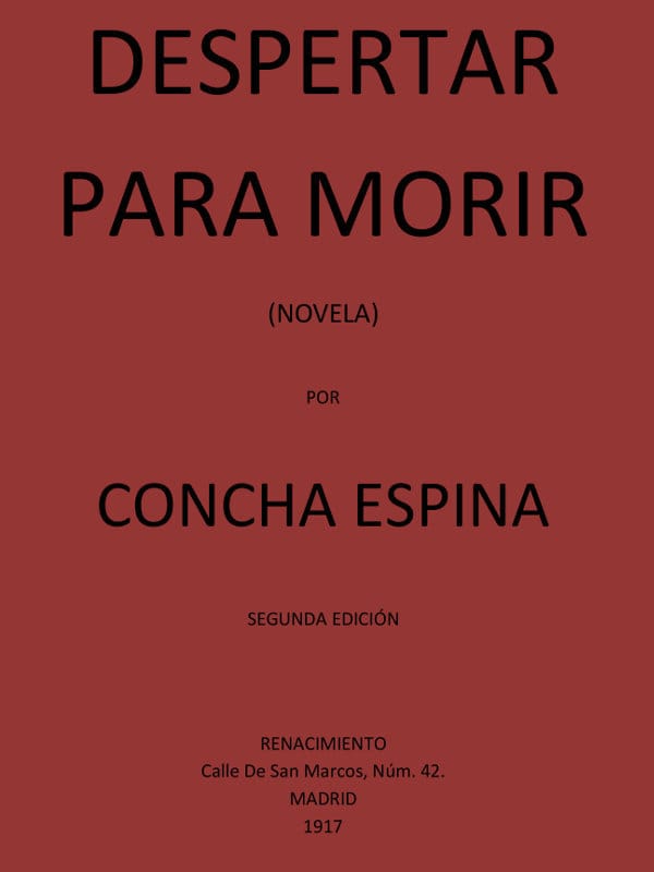 Despertar Para Morir (novela)