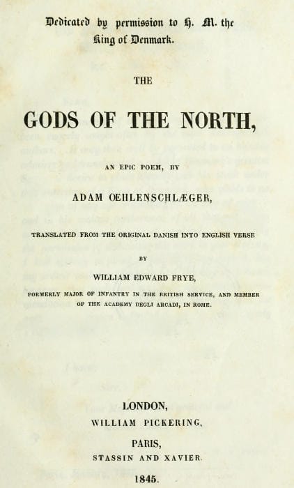 The Gods of the North: An Epic Poem