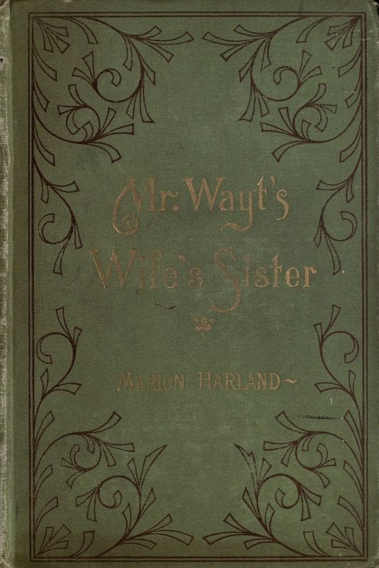 Mr. Wayt's Wife's Sister