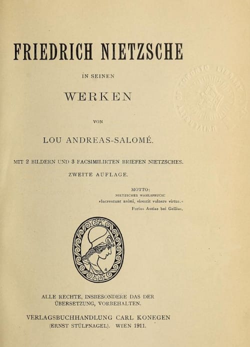 Friedrich Nietzsche in Seinen Werken