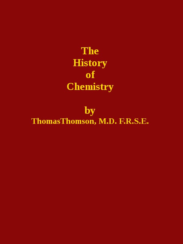 The History of Chemistry, Volume 1 (of 2)
