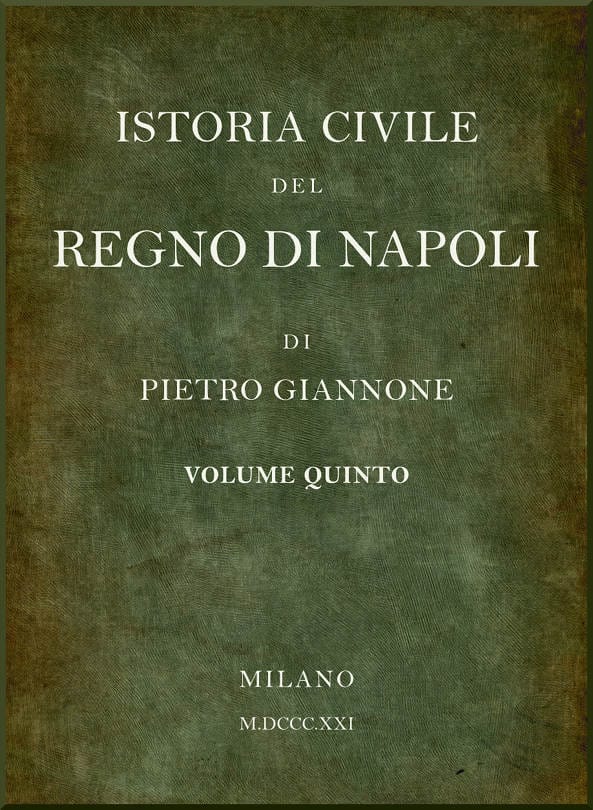 Istoria Civile Del Regno Di Napoli, V. 5