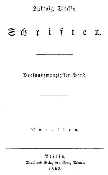 Schriften 23: Novellen 7