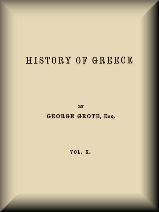 History of Greece, Volume 10 (of 12)