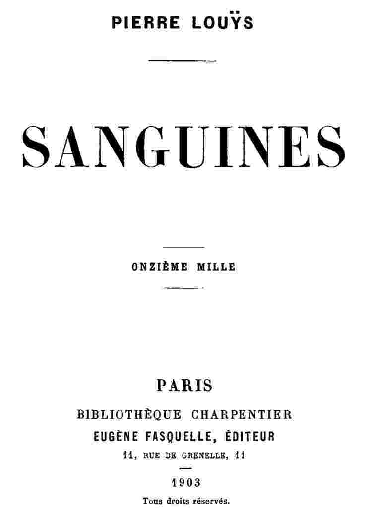 Sanguines