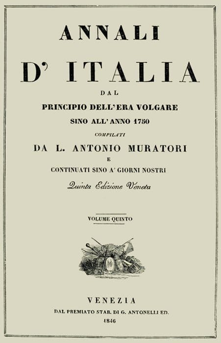 Annali D'italia, Vol. 5dal Principio Dell'era Volgare Sino All'anno 1750