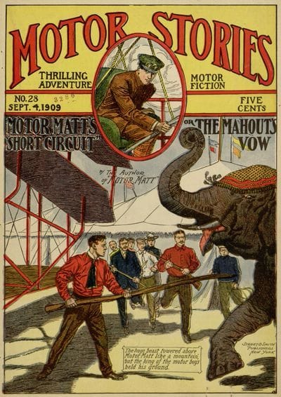 Motor Matt's Short Circuit; Or, The Mahout's Vow