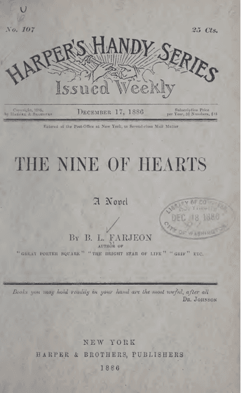 The Nine of Hearts: A Novel