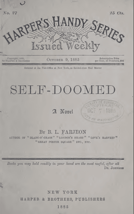 Self-Doomed: A Novel