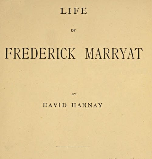 Life of Frederick Marryat