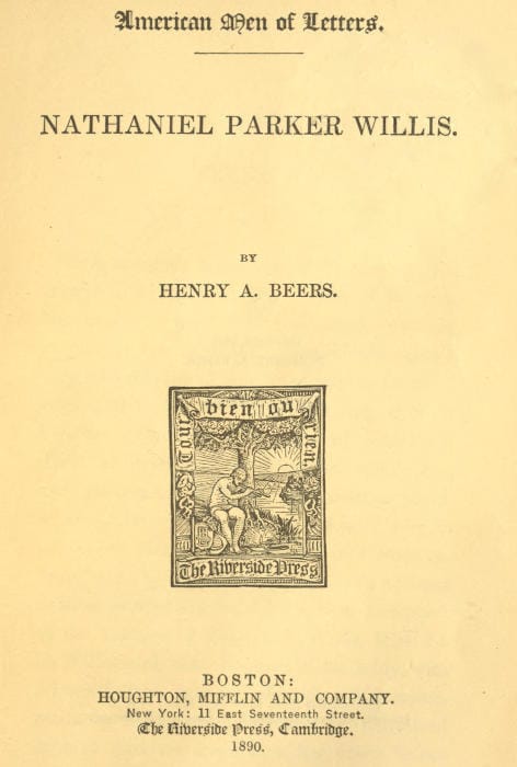 Nathaniel Parker Willis