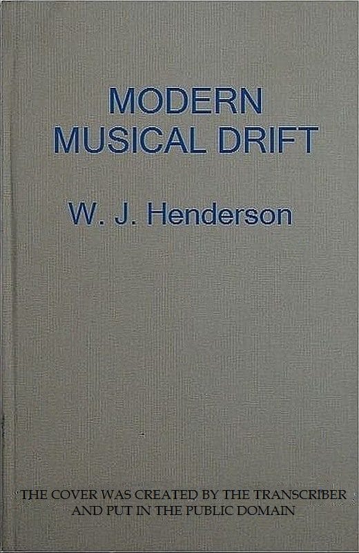 Modern Musical Drift