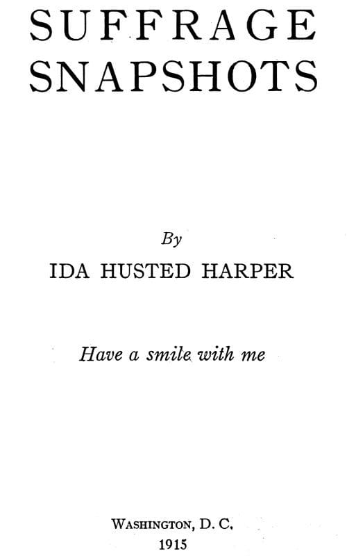 Suffrage Snapshots