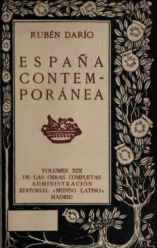 España Contemporáneaobras Completas Vol. XIX