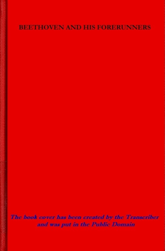 Beethoven and His Forerunners