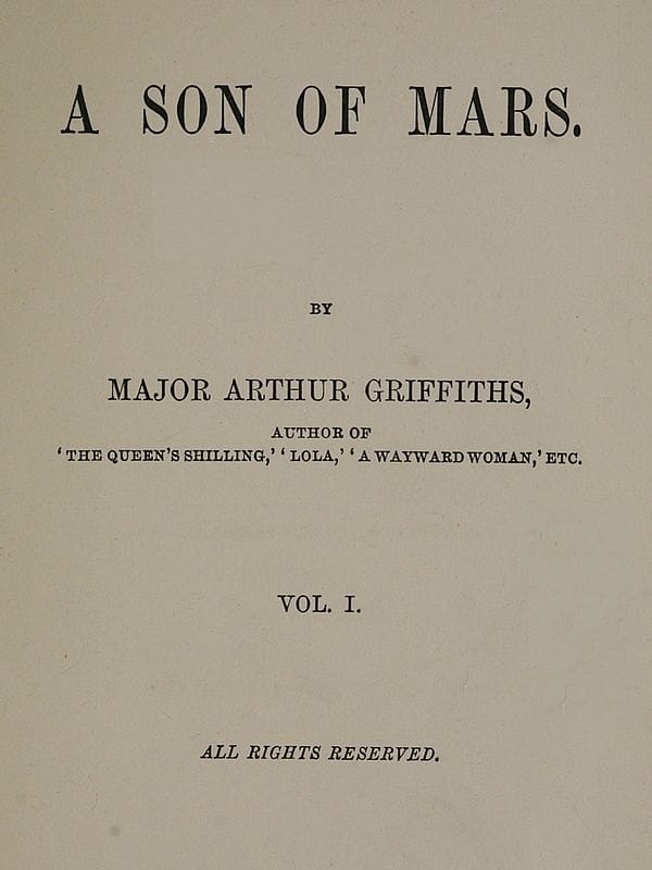 A Son of Mars, Volume 1