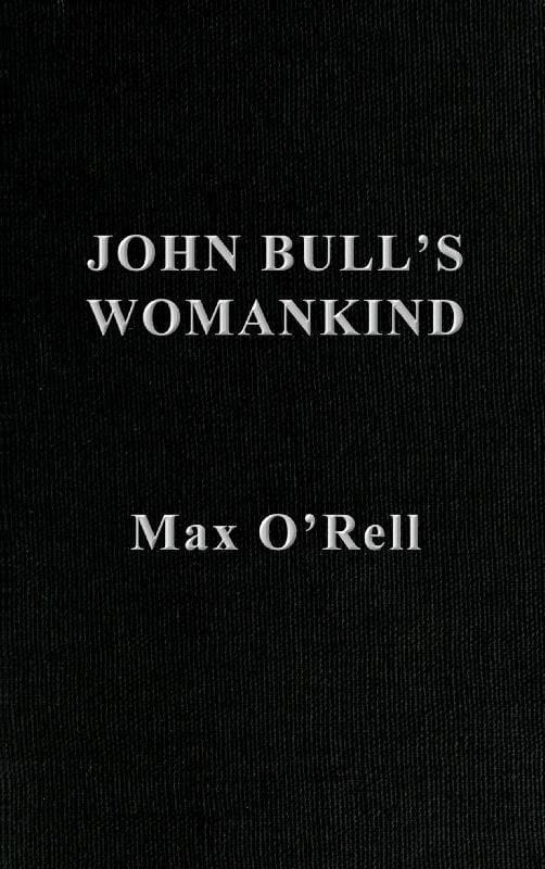 John Bull's Womankind (les Filles De John Bull)