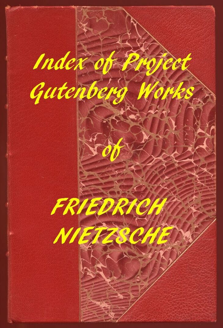 Friedrich Nietzsche (Gutenberg Index)