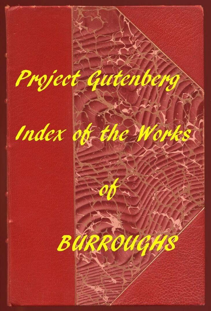Edgar Rice Burroughs (Gutenberg Index)