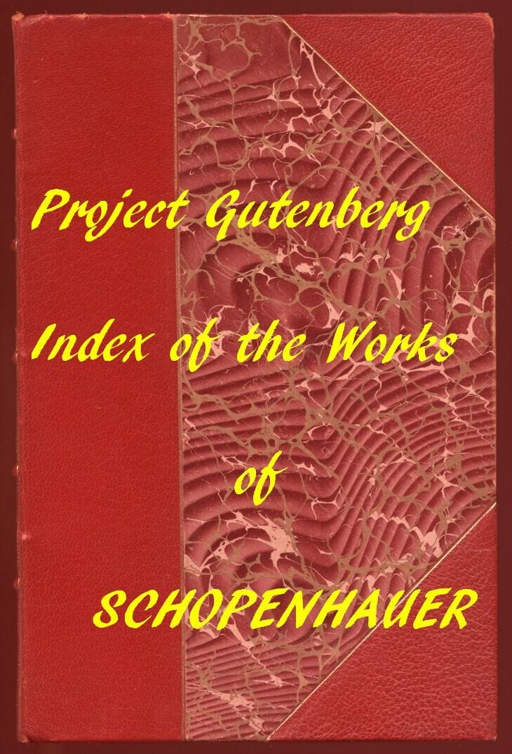 Arthur Schopenhauer (Gutenberg Index)