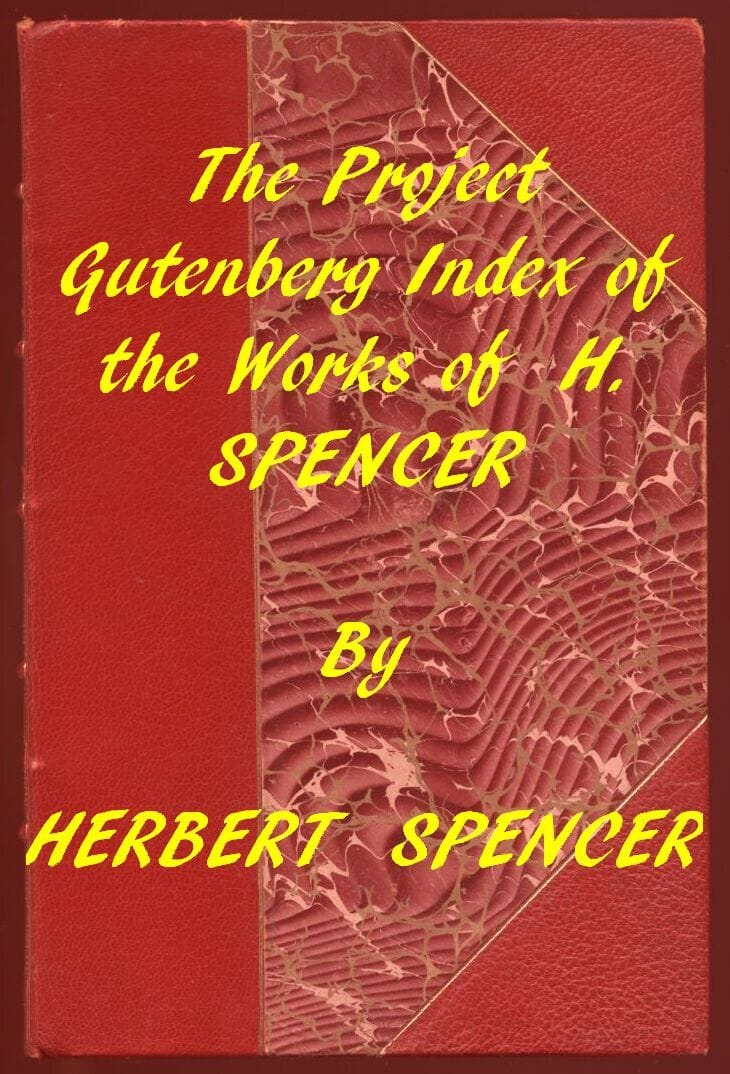 Herbert Spencer (Gutenberg Index)