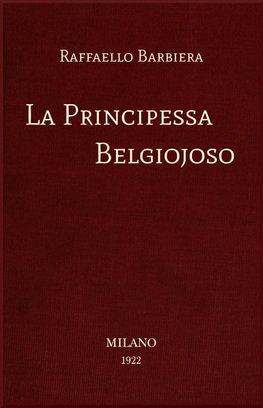 La Principessa Belgiojoso