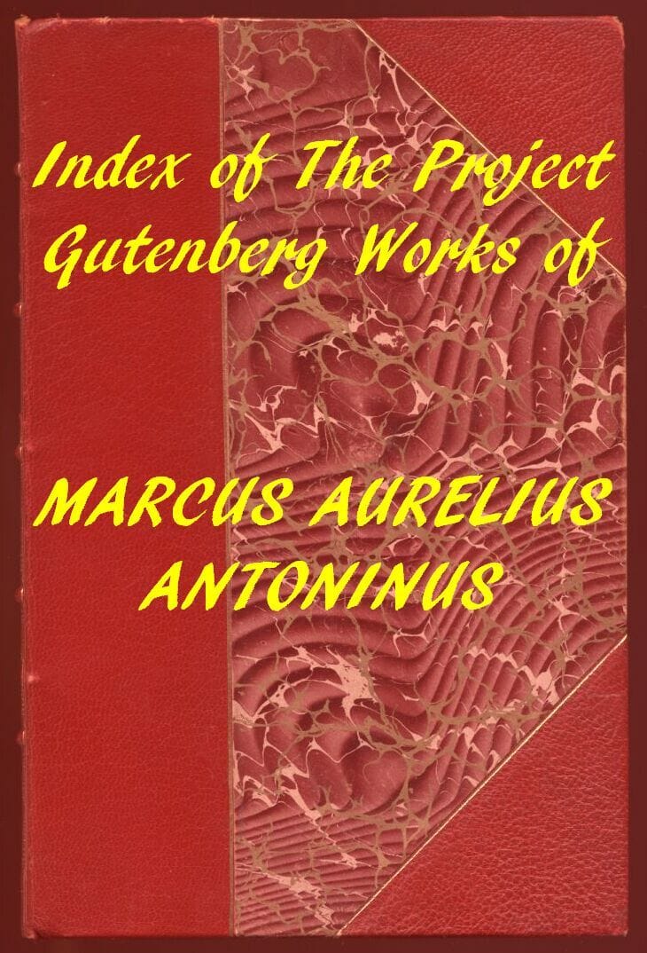Marcus Aurelius Antoninus (Gutenberg Index)