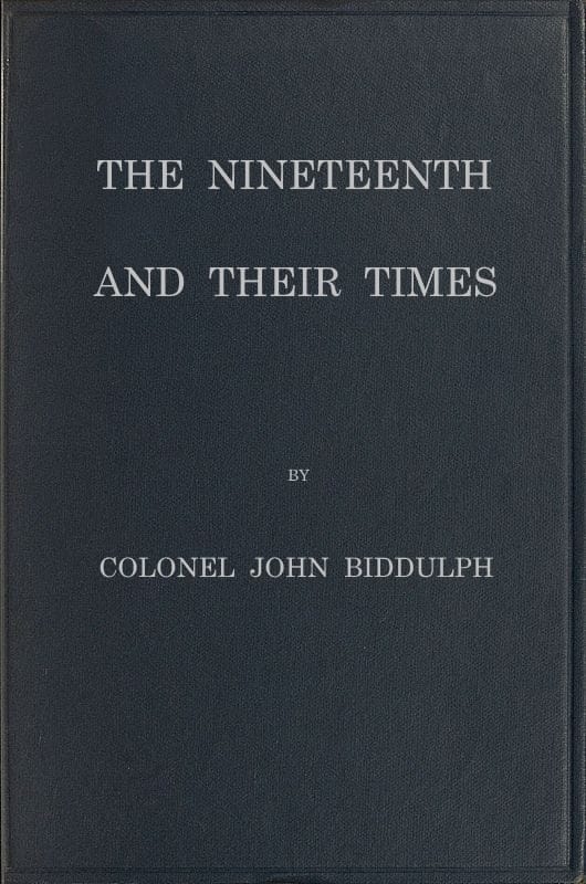 The Nineteenth and Their Times