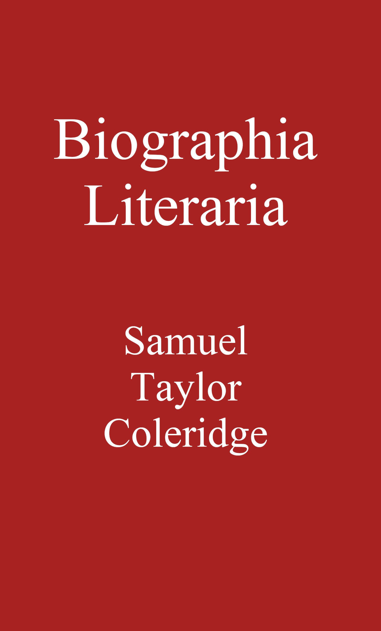 Biographia Literaria