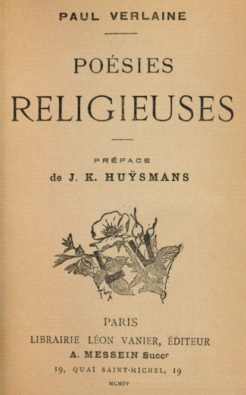 Poésies religieuses