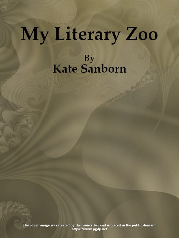 My Literary Zoo