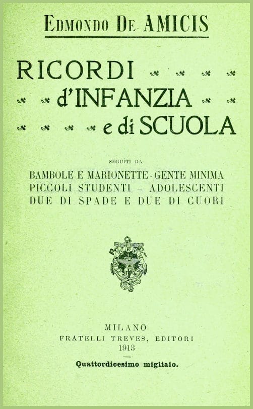 Ricordi d'infanzia e di scuola