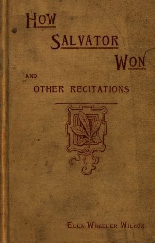 How Salvator Won, and Other Recitations