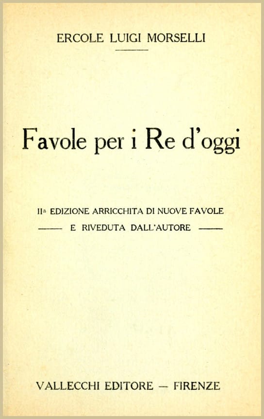 Favole per i Re d'oggi