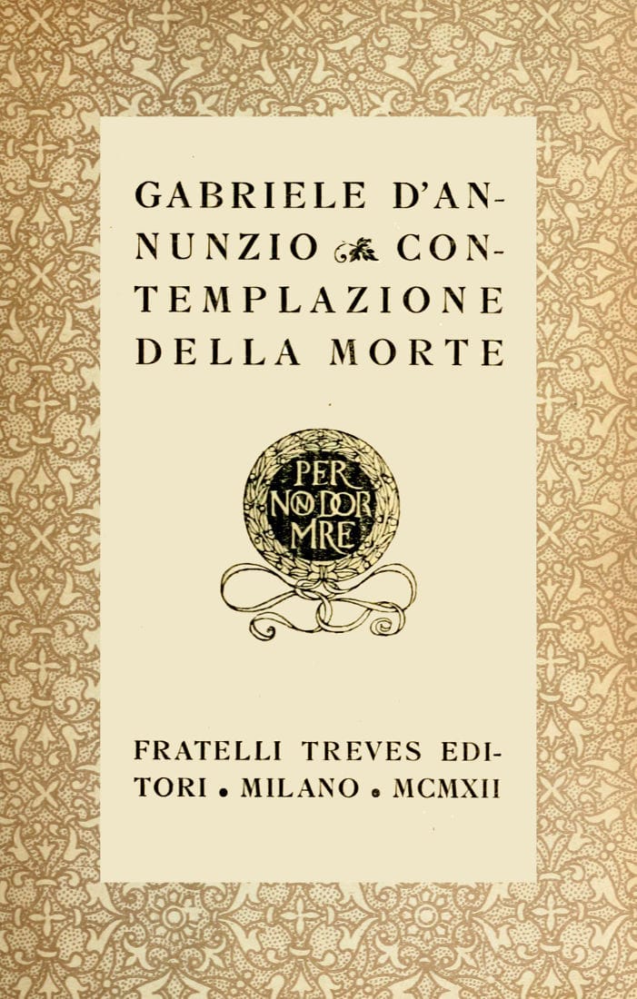 Contemplazione della morte