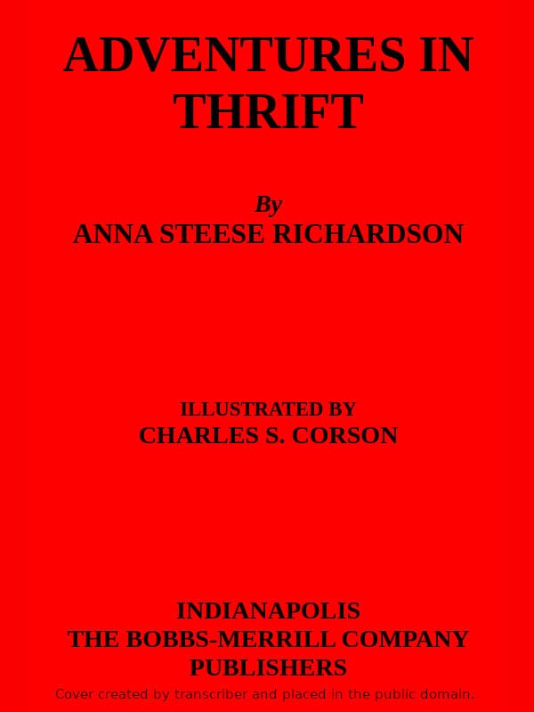 Adventures in Thrift