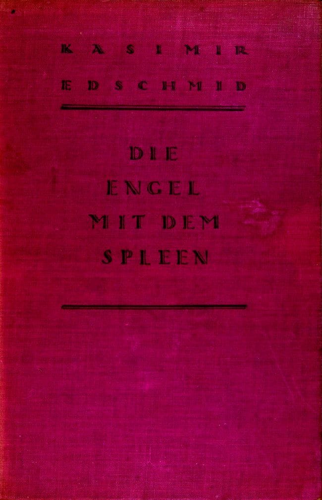 Die Engel mit dem Spleen