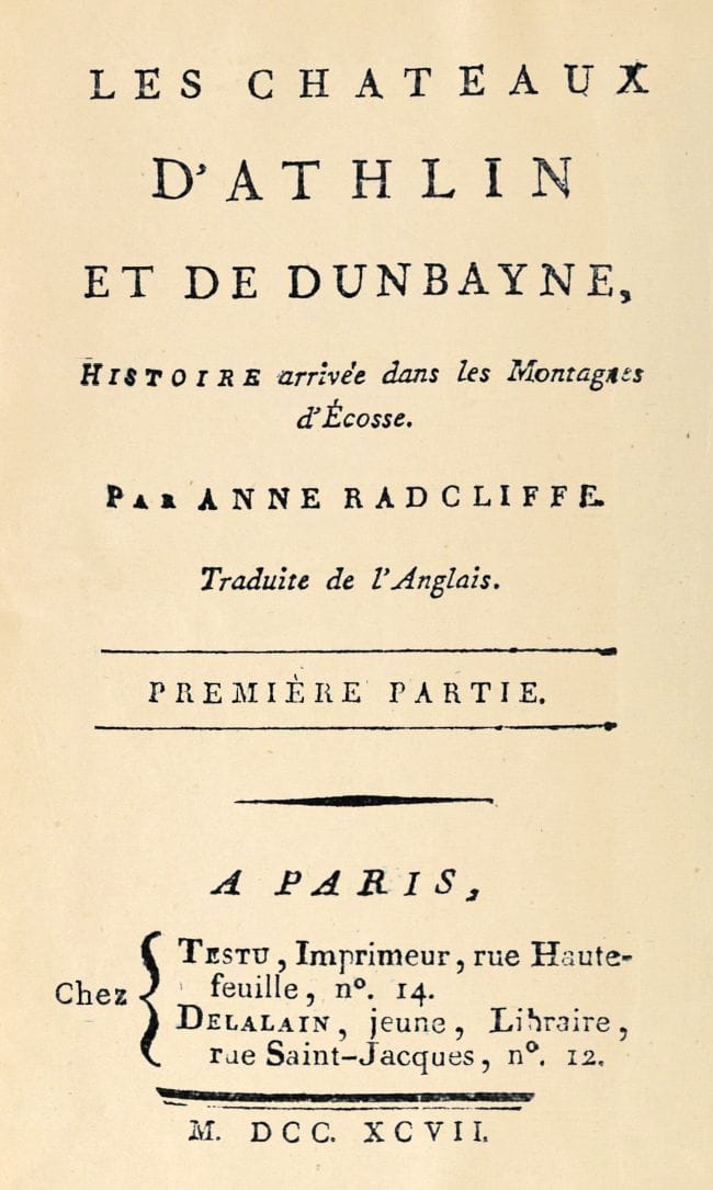 Les châteaux d'Athlin et de Dunbayne (1/2), Histoire arrivée dans les Montagnes…