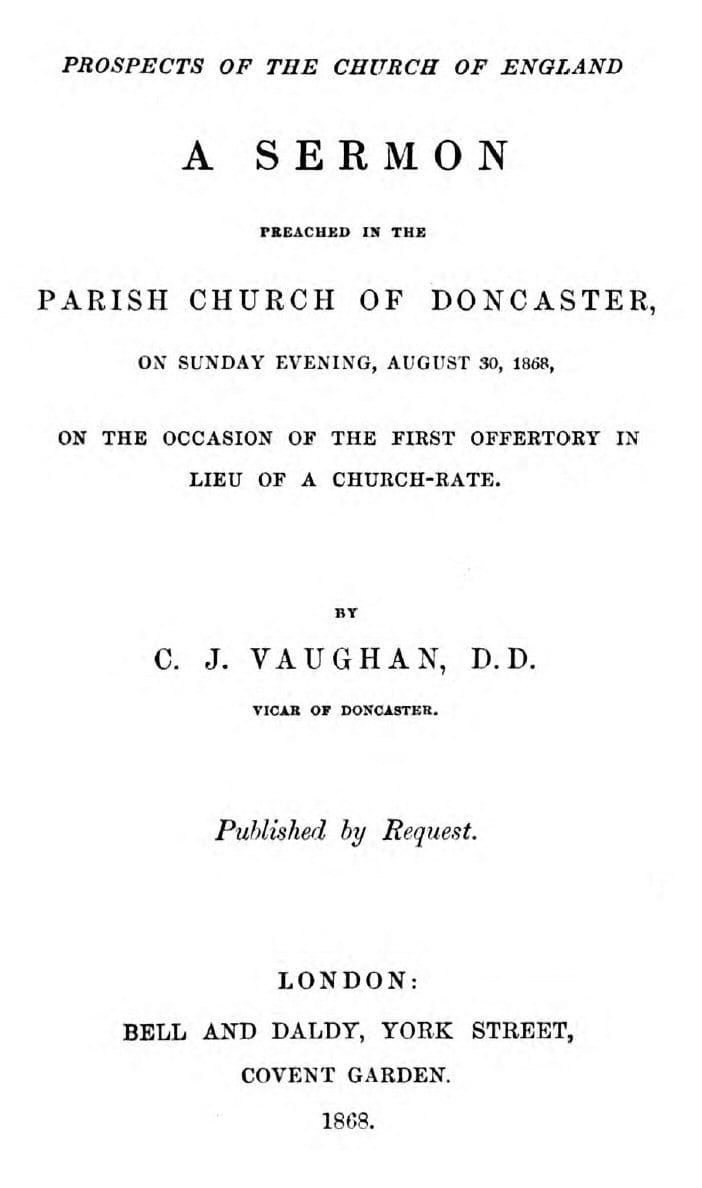 Prospects of the Church of England
