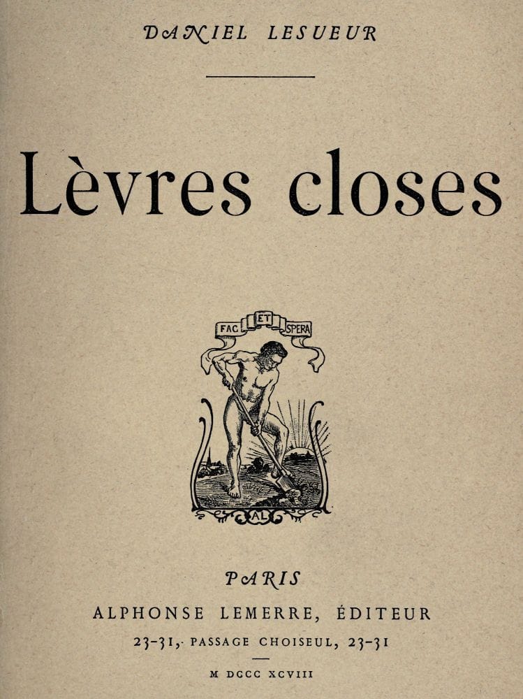 Lèvres closes