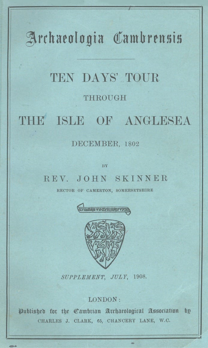 Ten Days' Tour through the Isle of Anglesea, December, 1802